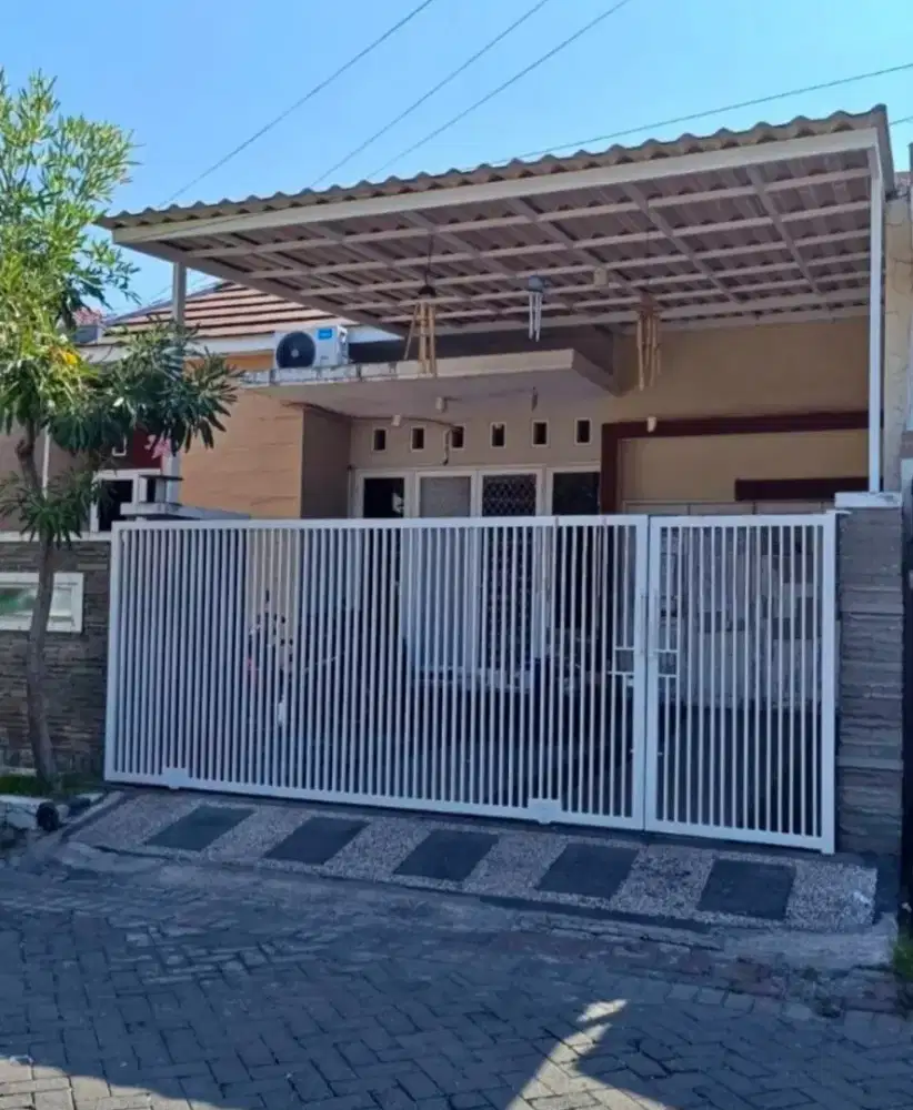 Selangkah MERR‼️Rumah Siap Huni Nirwana Eksekutif Rungkut Surabaya
