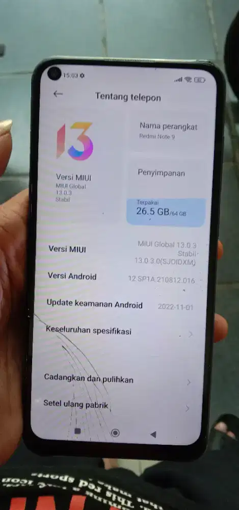 Xiaomi Redmi Note 9