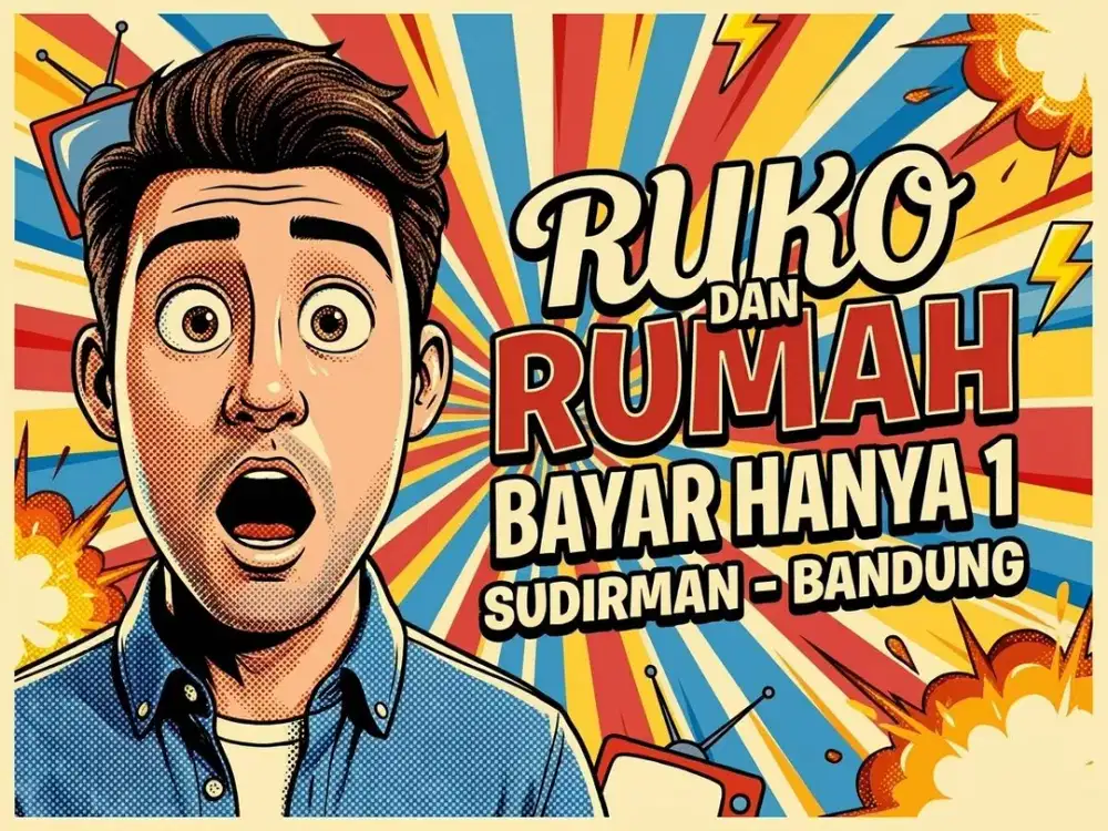 JUAL RUKO DI JAMIKA, SUDIRMAN, BANDUNG KOTA.