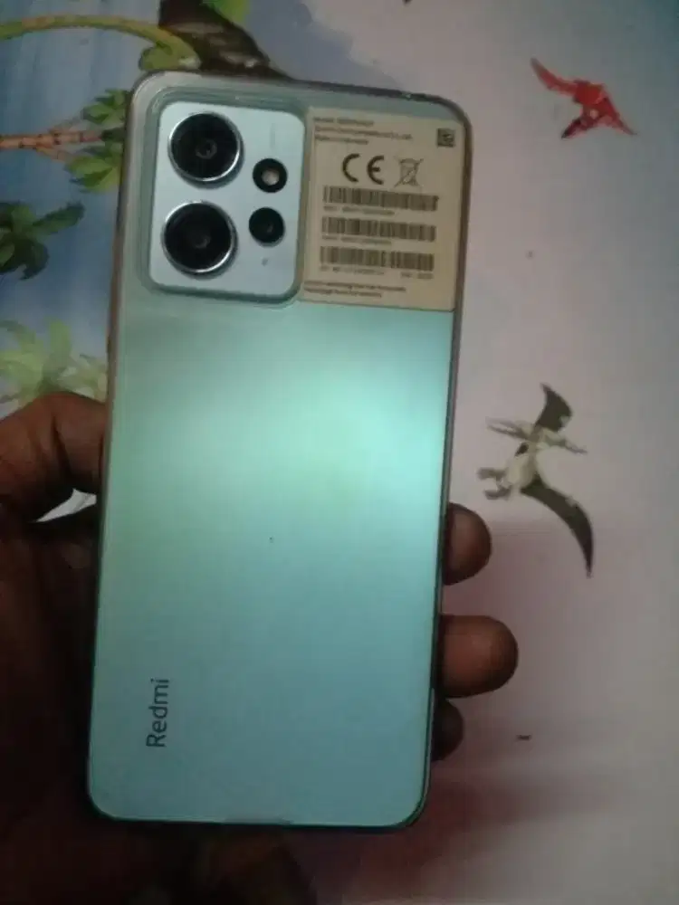 Jual hp Xiaomi not12 mulus seperti baru komplit