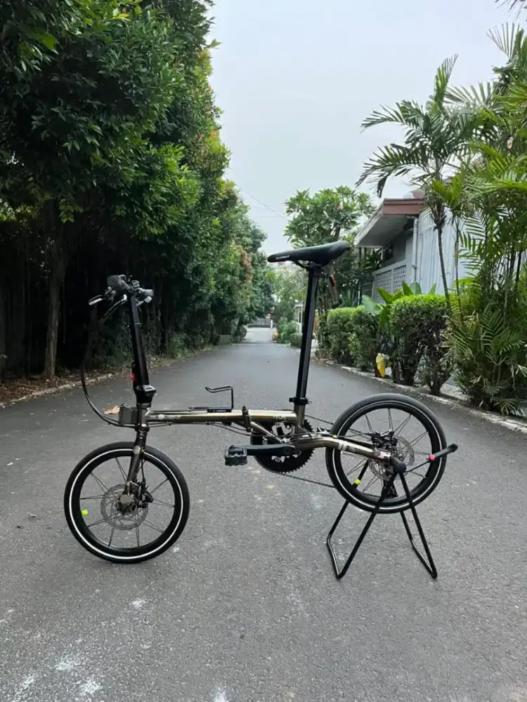 Sepeda Lipat Troy BLACK CHROME LIMITED EDITION !!!
