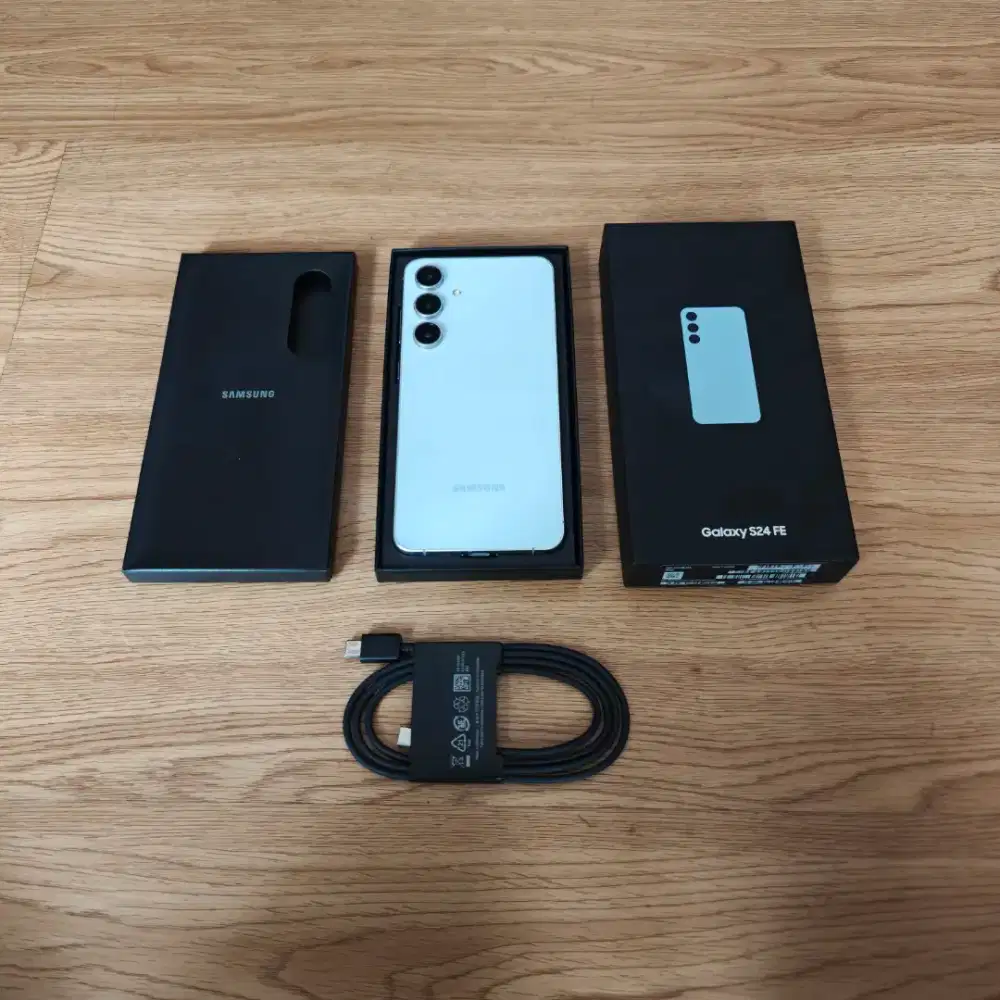 Samsung S24 FE 8/128Gb Resmi SEIN Fullset Mulus