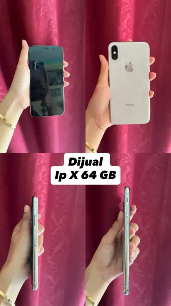 DIJUAL IPHONE X 64 GB (NEGO)
