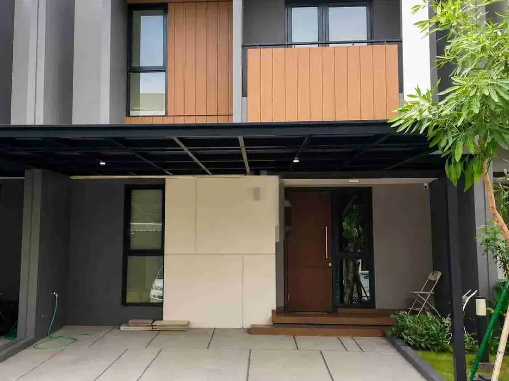 DIJUAL RUMAH CLUSTER REGIA 2 LANTAI FULL FURNISHED SUMMARECON CROWN GADING