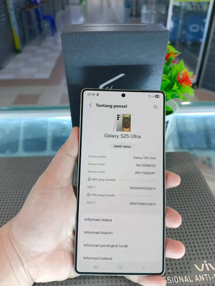 SAMSUNG GALAXY S25 ULTRA 12/512GB SECOND SEIN