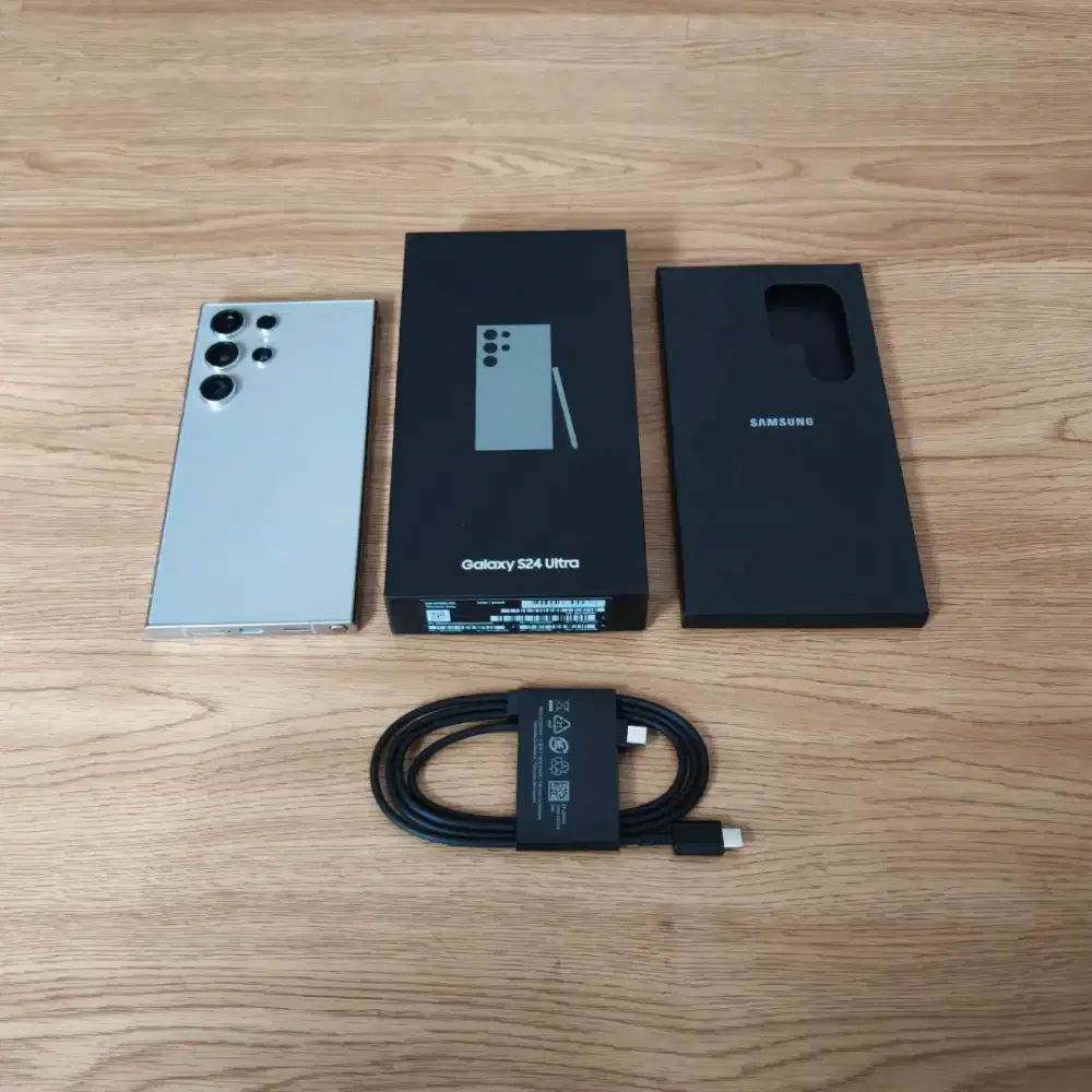 Samsung S24 Ultra 12/256Gb Resmi SEIN Fullset Mulus
