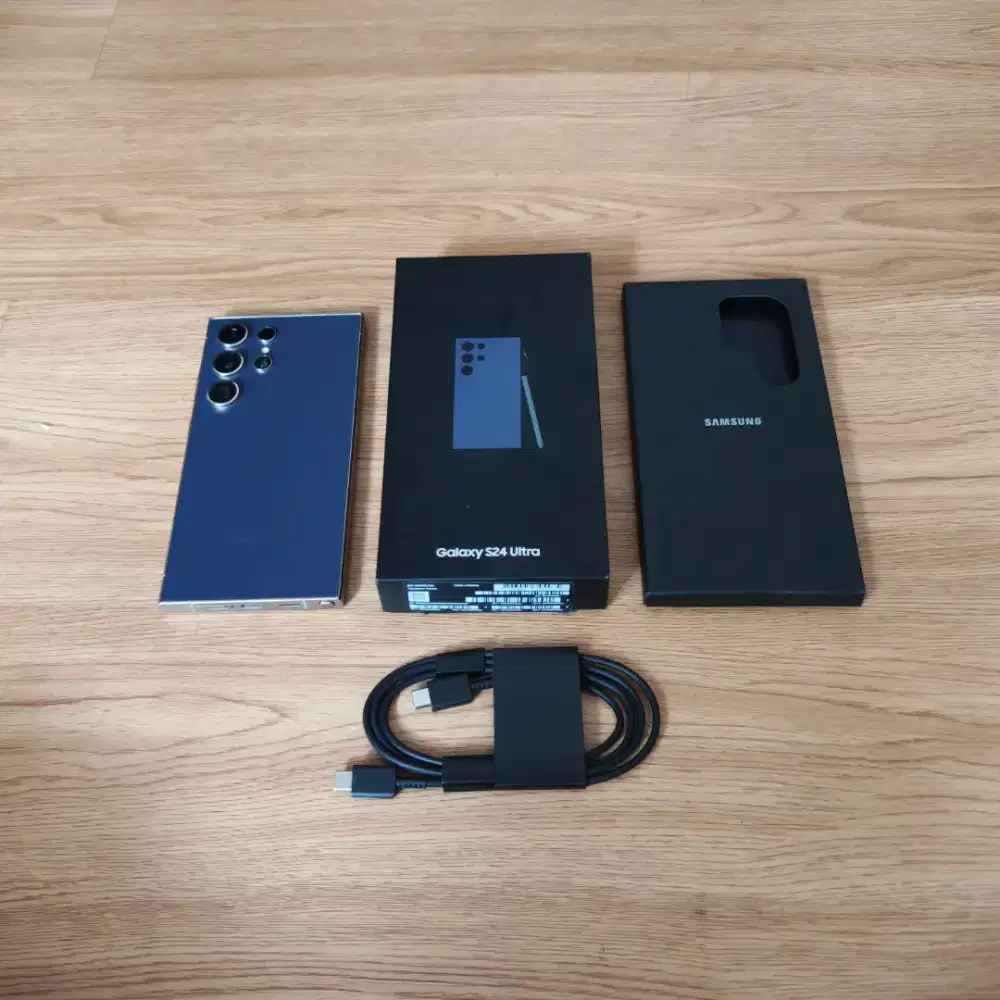 Samsung S24 Ultra 12/256Gb Resmi SEIN Fullset Mulus