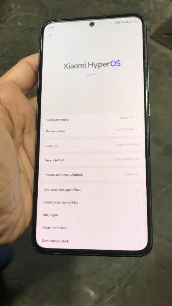 Xiaomi 13T ram 12+12/256 mulus hp casan ori