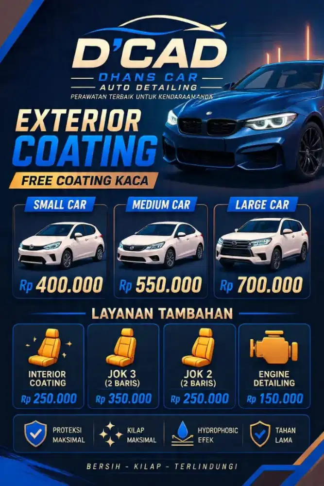 Detailing salon mobil