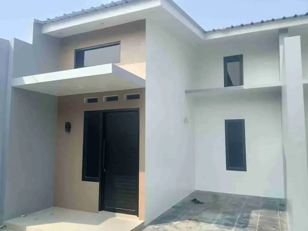 Di jual rumah baru kokoh permanen model mezanin di lokasi Ciledug peninggilan Tangerang kota