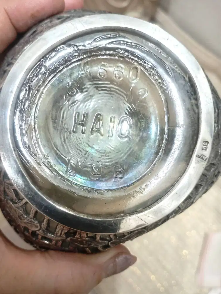 Botol Minuman Antique From China Sterling Silver 925 Antique