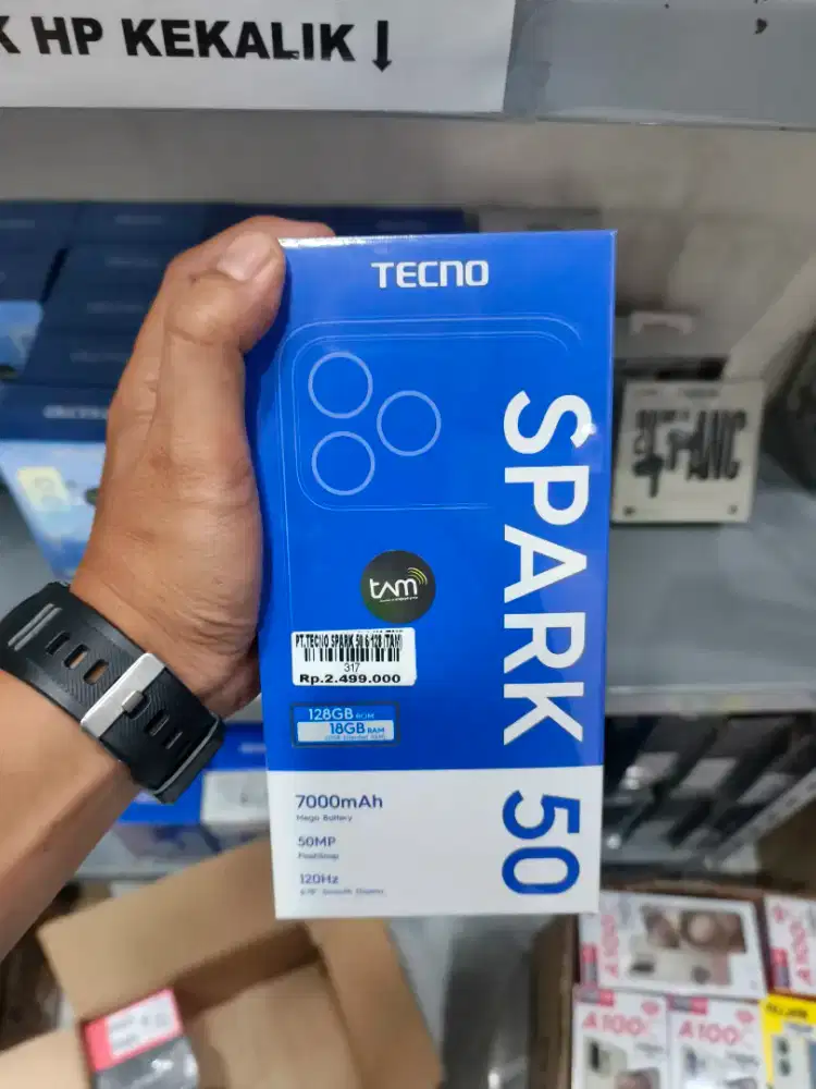 TECNO SPARK 50 4/128GB | ATLANTIS DAHSYAT