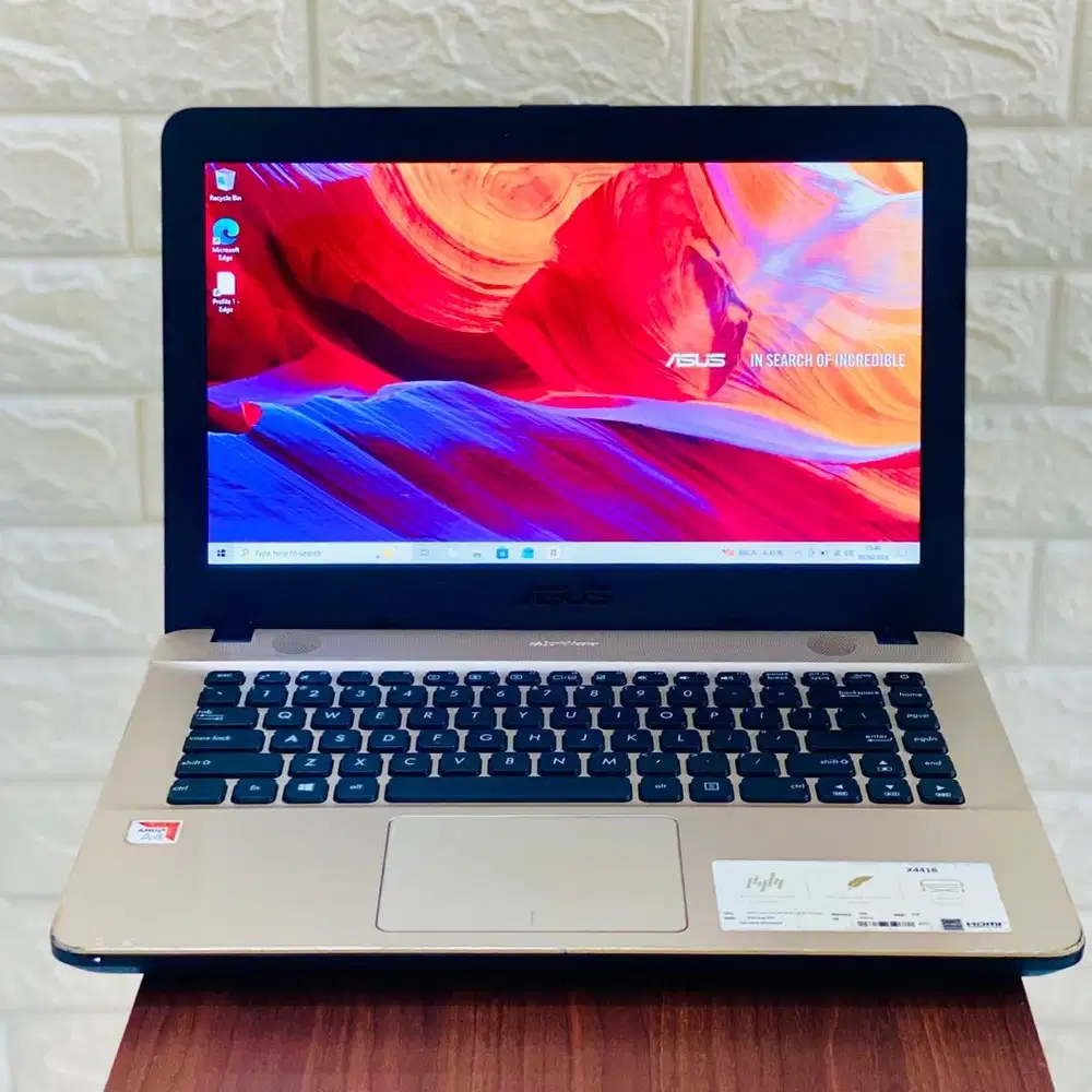 LAPTOP ASUS GAMING RENDERING EDITING A4-9125 RADEON R3 2.6 GHZ X441 8G