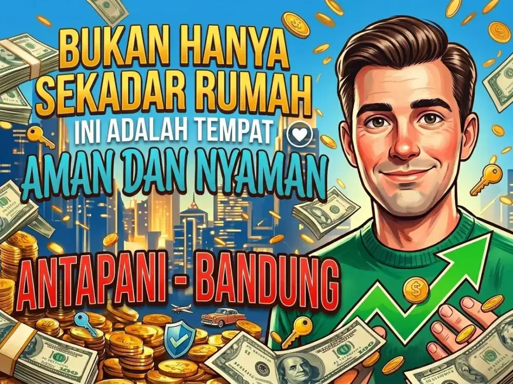 JUAL RUMAH DI ANTAPANI, ARCAMANIK, BANDUNG KOTA.