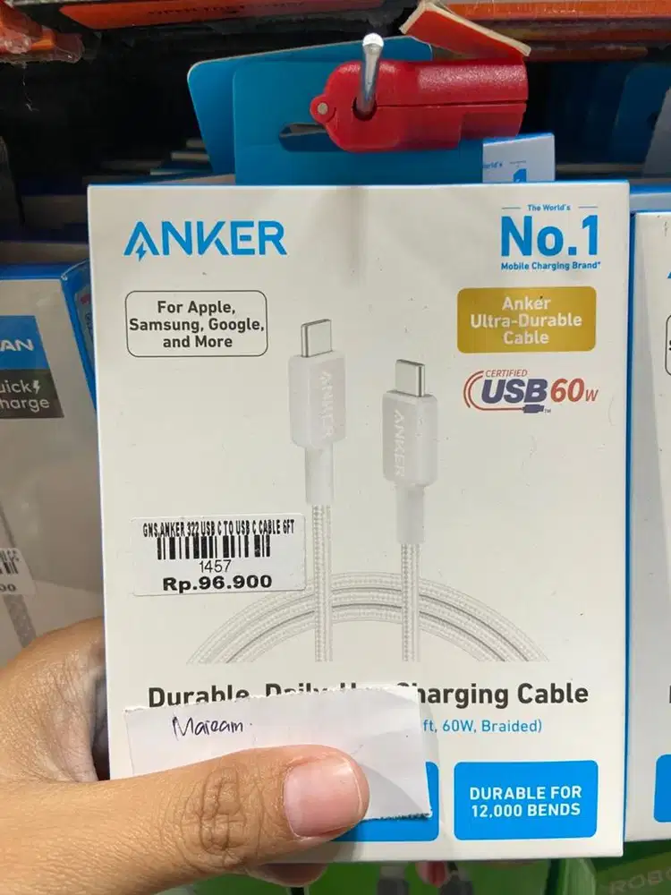 Cable data usb c to usb c ATLANTIS DAHSYAT