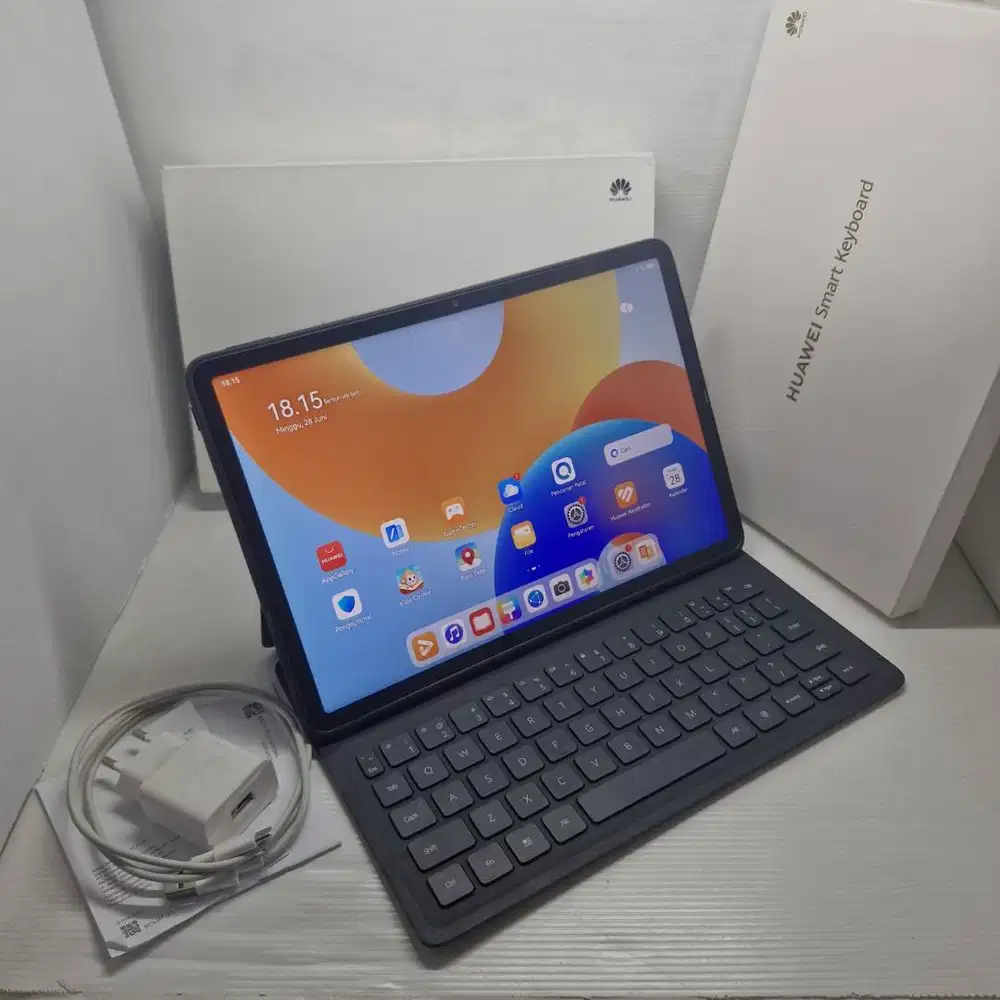 NO MINUS MULUS  HUAWEI MATEPAD 11.5 + KEYBOARD 6/128 MULUS NO MINUS FU