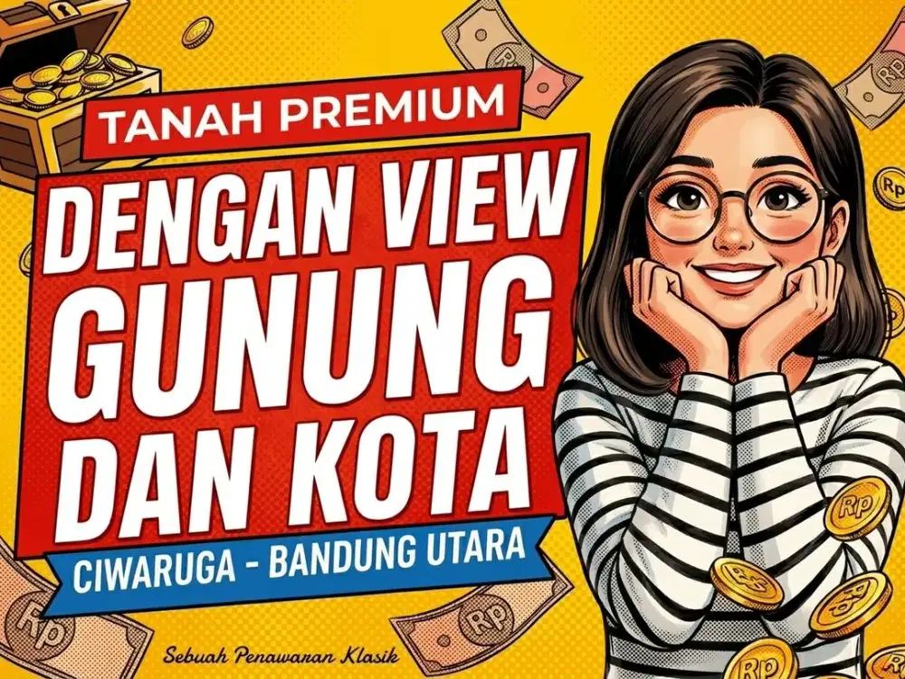 JUAL TANAH DI CIWARUGA, GEGERKALONG, BANDUNG UTARA.