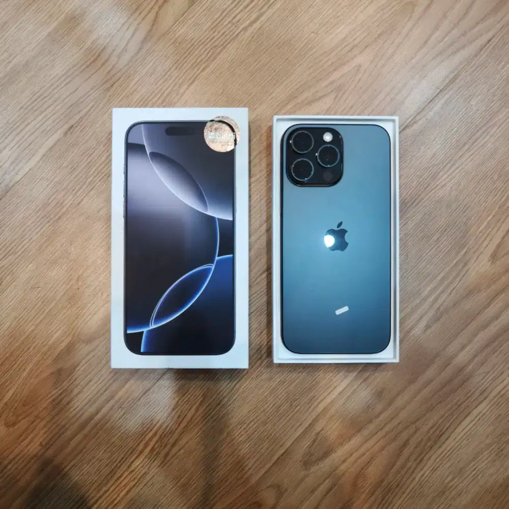 iPhone 16 Pro Max 256GB Resmi Blibli Fullset Mulus