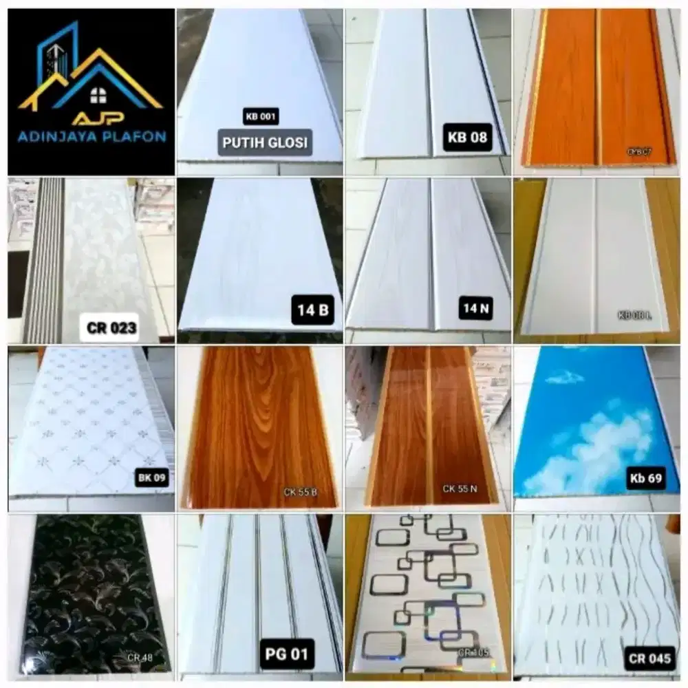JUAL PLAFON PVC GROSIR DAN ECERAN &MENERIMA PEMASANGAN