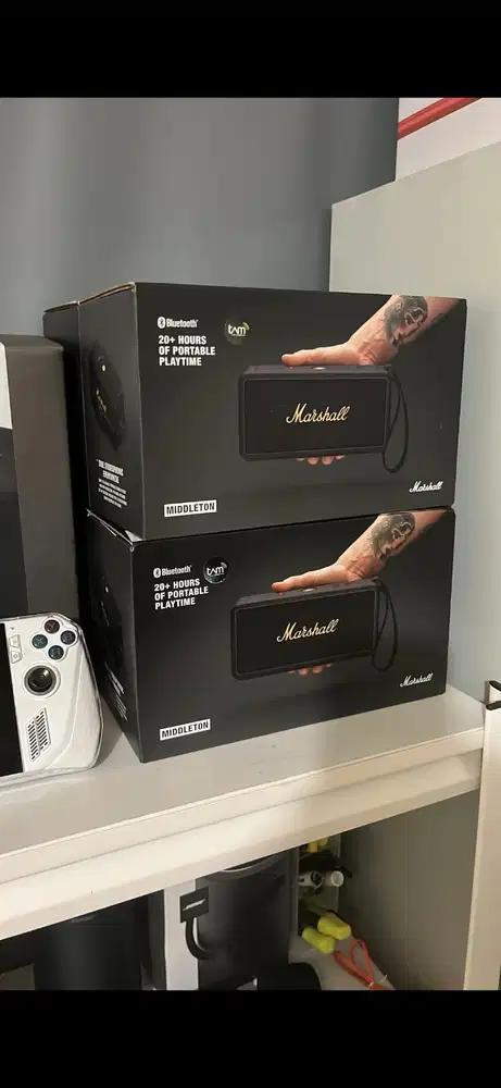 Speaker Marshall Middleton Ori, Kondisi Istimewa, Lengkap Box