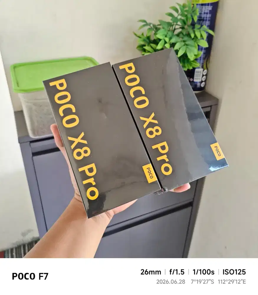 POCO X8 PRO 12/512 KUNING NEW SEGEL