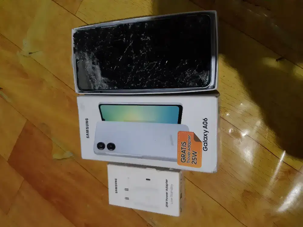 Samsung a06 4/64 light blue RESMI Sein