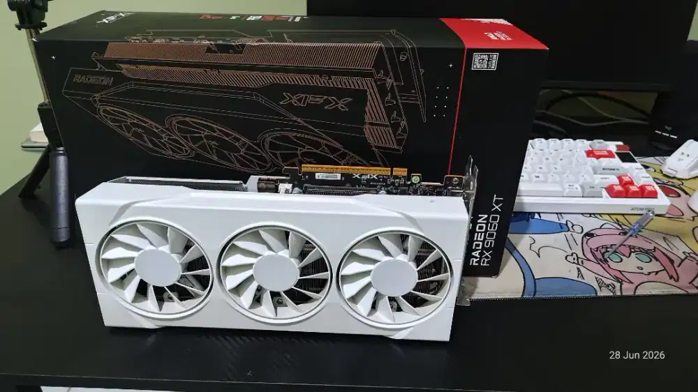 Xfx Swift rx 9060xt 16Xfx Swift rx 9060xt triple fan