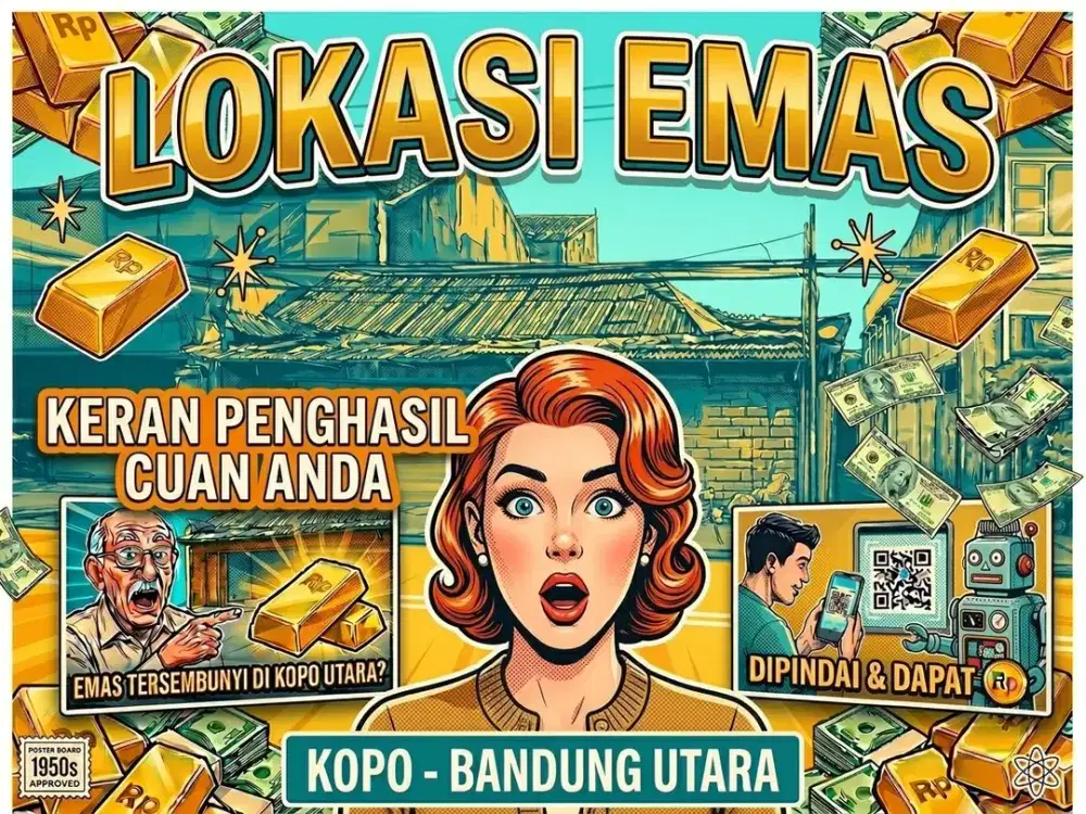 JUAL TANAH DI KOPO, CIBOLERANG, BANDUNG KOTA.