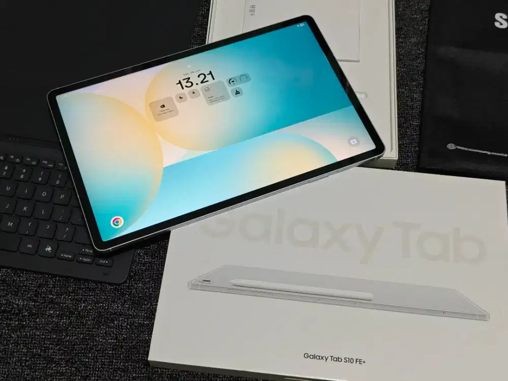 Samsung Tab S10 FE Plus 12/256 Wifi Fullset Original Mulus Nominus