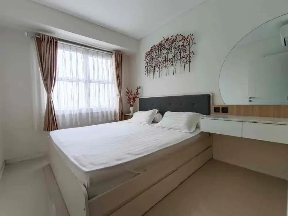 DISEWAKAN 1 BR Siap Huni, lantai 20 Full Furnish Apartmen Parahyangan Residence Bandung