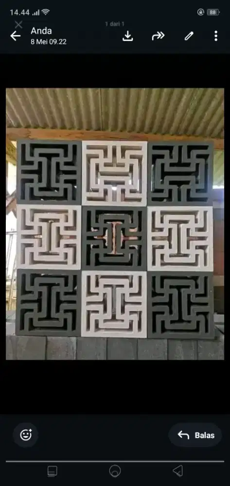 Jual loster beton minimalis modern terbaru
