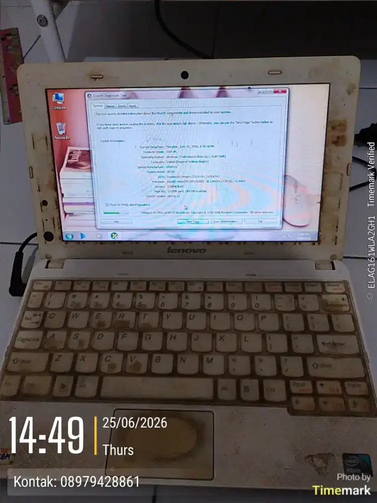 Laptop Lenovo, Toshiba, dan Tablet Galaxy Note 10.1