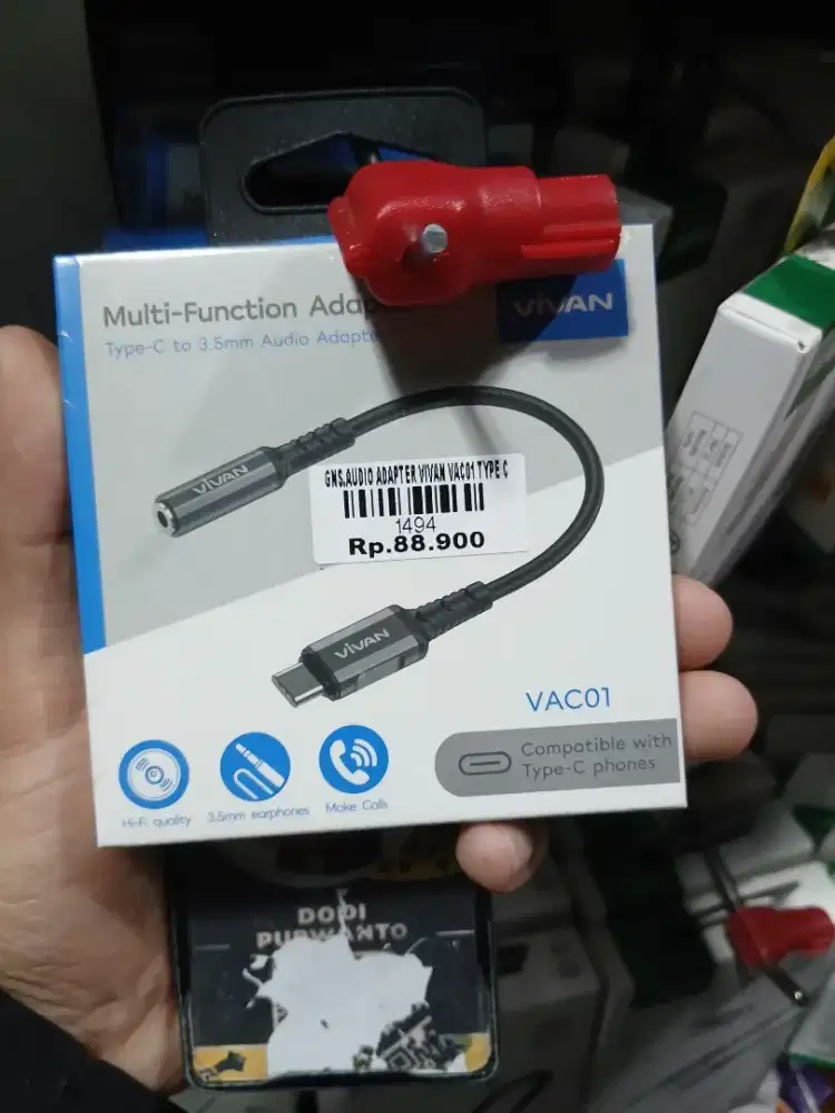 AUDIO ADAPTER VIVAN VACO1 TYPE C
 ATLANTIS DAHSYAT
