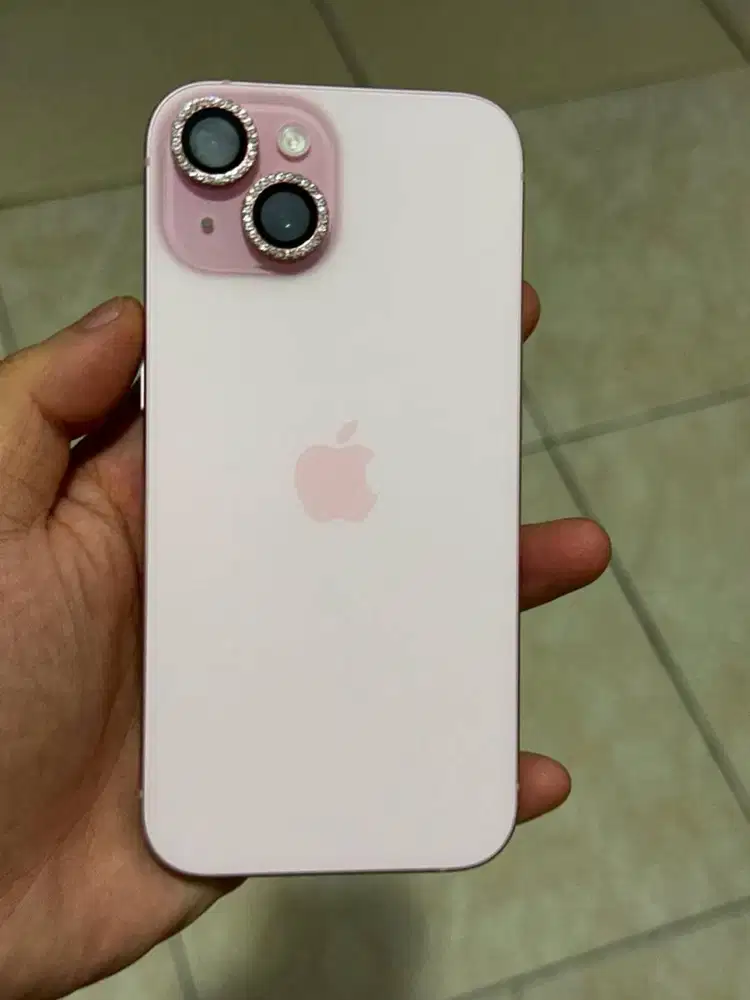 iPhone 15 128 GB Pink iBox Resmi PA/A Mulus Like New BH 88%