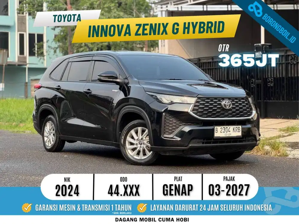 TERMURAHH Toyota Innova Zenix 2.0 G Hybrid 2024