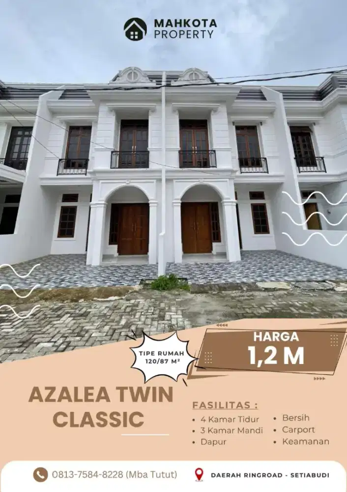 KOMPLEK DEKAT USU, READY 2 LANTAI 4 KAMAR