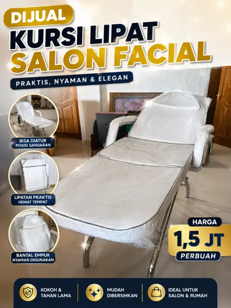 Kursi salon lipat