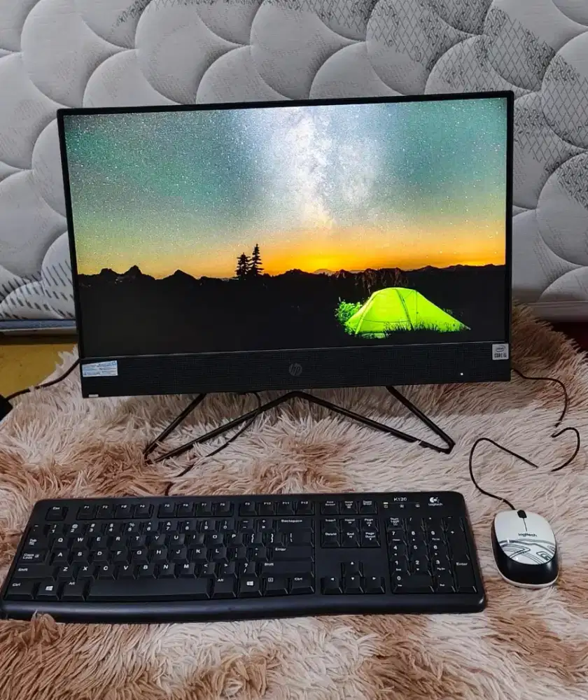 PC ALL IN ONE HP 200 Pro G4/Core i5-10210/RAM 8G/SSD256/22' FULLHD IPS