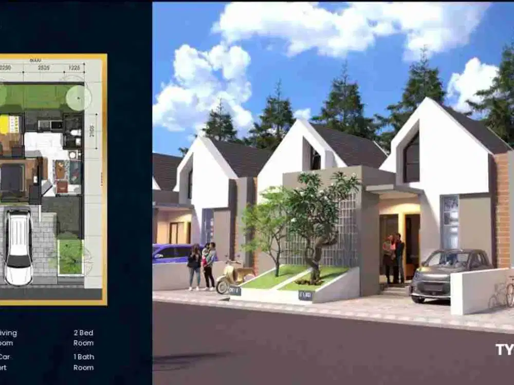 Rumah Cluster Neo Green Terrace