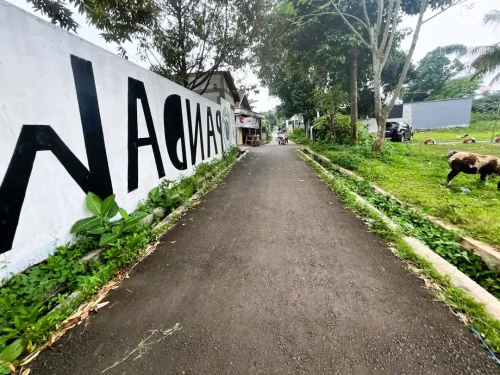 Kavling Hunian SHM,Akses Mobil Di Depan Alun-Alun Legok