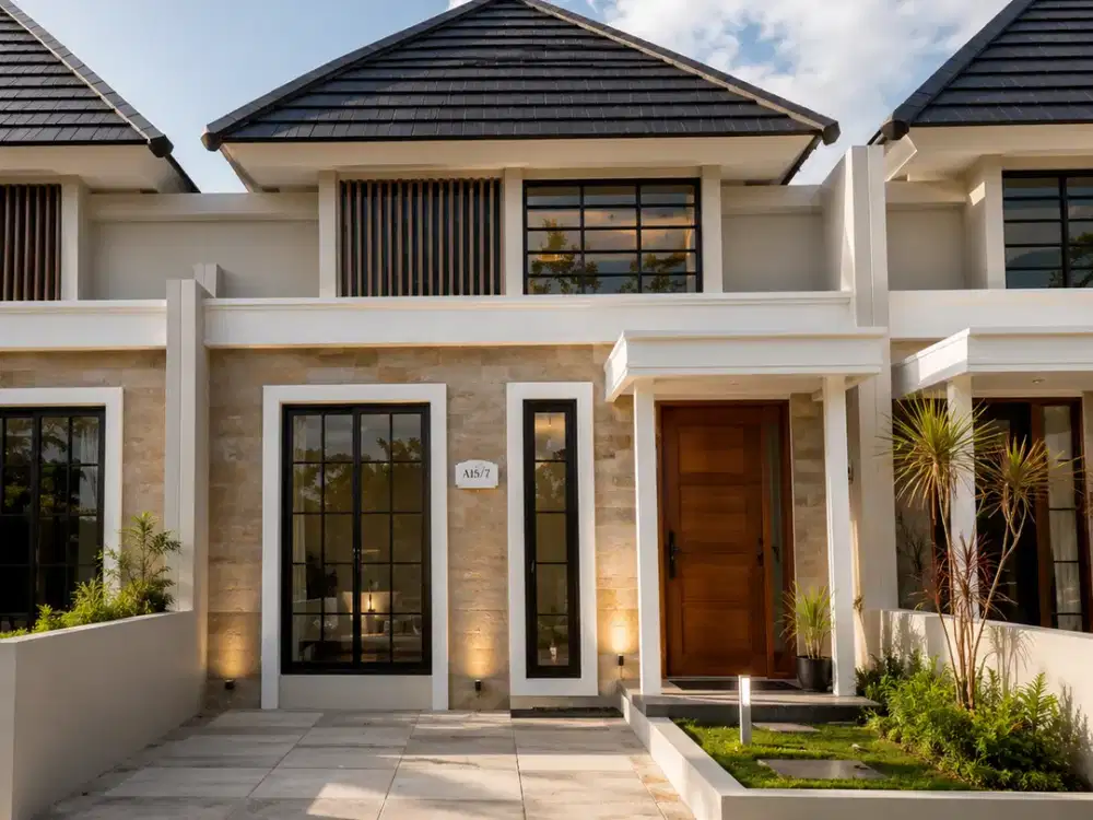 RUMAH MEWAH LOKASI PATEN DI TUBA IV MEDAN AREA