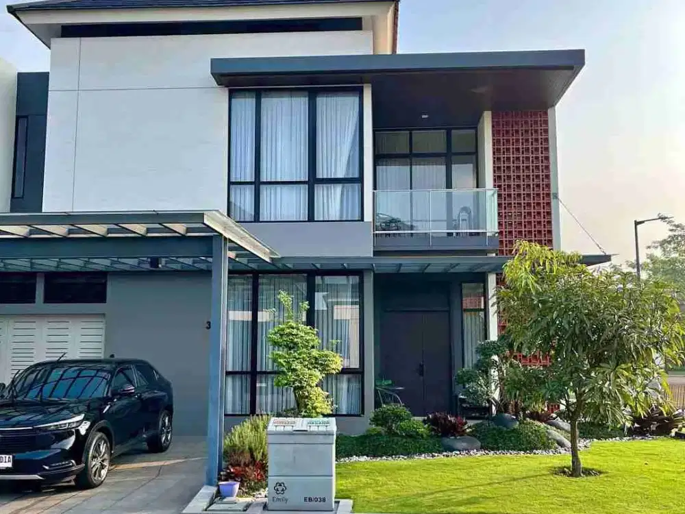 Dijual Rumah Hook Summarecon Bandung Depan Clubhouse | LT 320 m², 6 KT, SHM, Harga Nego