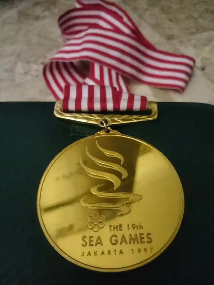 Medali emas sea Games 1997 original
