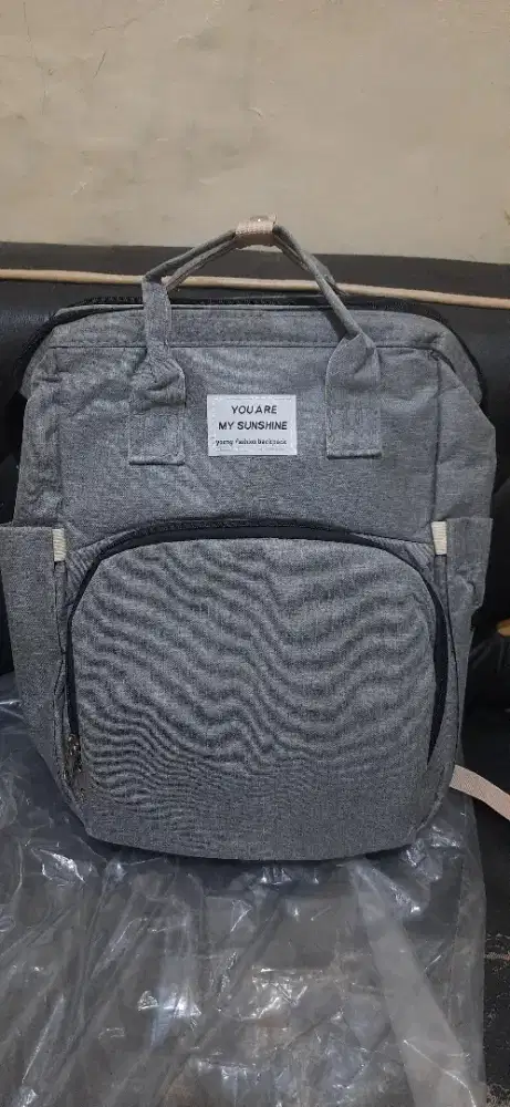 Diaper Bag New (bisa di pakai alas tidur bayi)