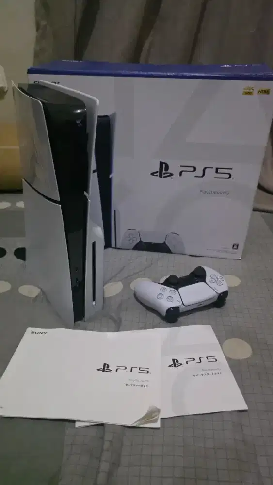 Playstation 5 Slim Disc 1TB 1 Dualsense Like New Pembelian Des'25