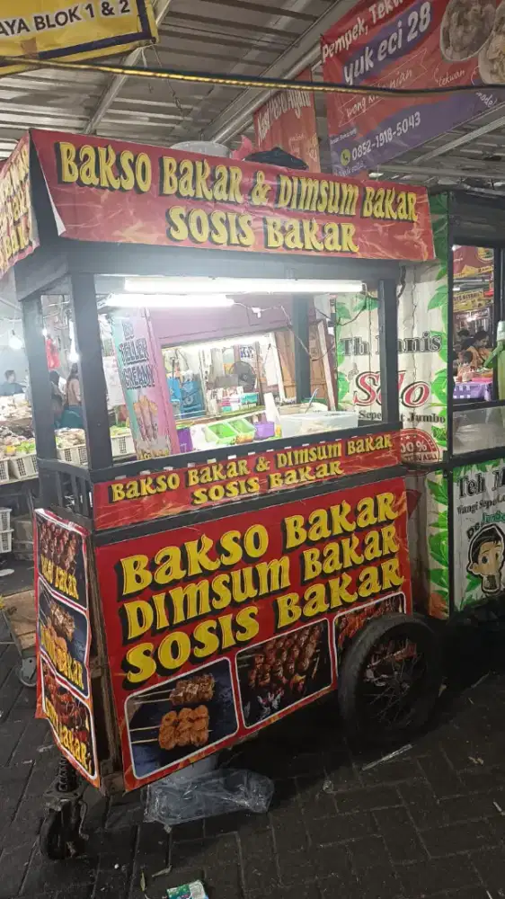Dijual gerobak kayu
