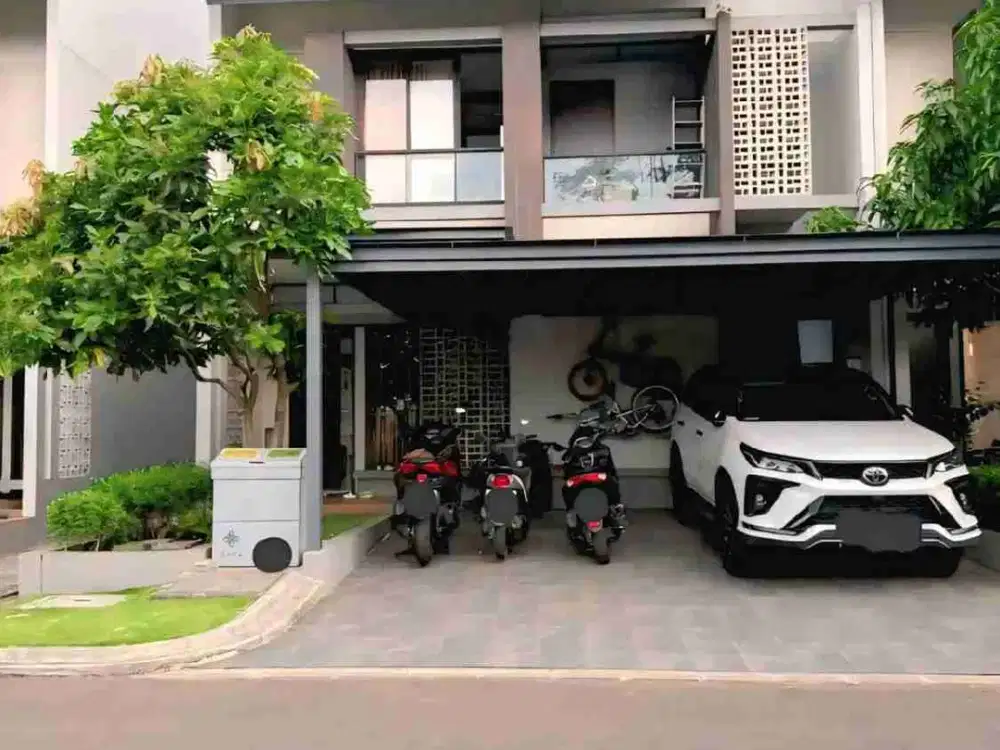 Rumah Dijual Summarecon Bandung Full Furnished | Premium Flora LT 120 Dekat Mall, Turun Harga 3 Miliar