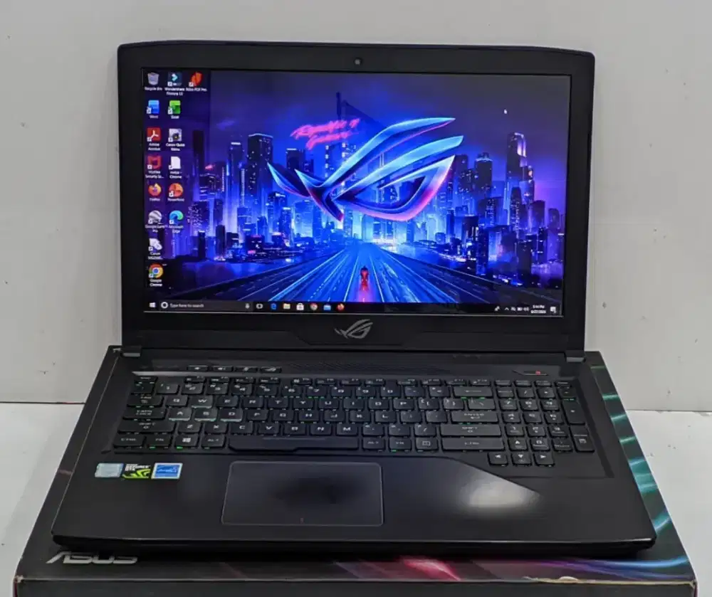 ASUS ROG STRIX GL503VD Duall disk Fullsett