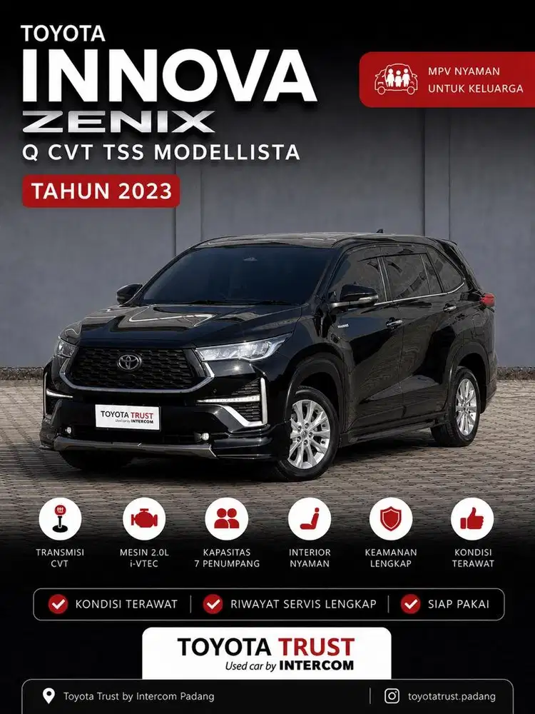 Innova zenix Q hybrid tss modelista 2023