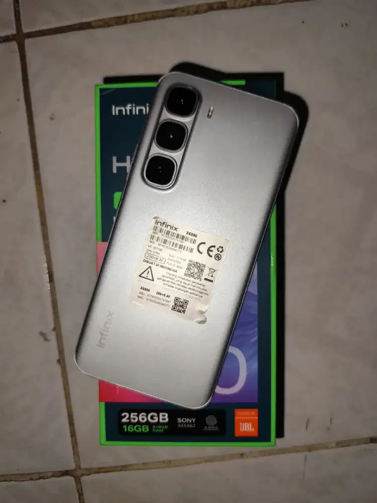 iinfinix hot 60 pro+ 8/256 like new garansi on